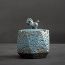 Windproof and Large Style Ceramic Ashtray - view 2