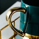 Golden Handle Mug Luxury Drinkware Cup Set, ibuyxi.com