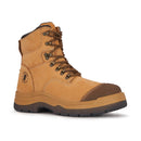 Kimberly Zip-Sided Steel Toe Leather Work Boots, iBuyXi.com