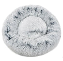 Snowflake White Two Tone - Mr. Peanut's 28" OrthoPlush® Pet Bed