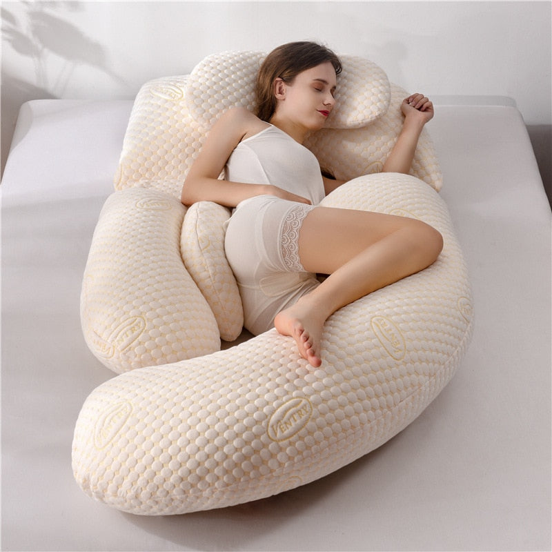 116x65cm Maternity Pillow for Pregnancy Support, ibuyxi.com