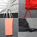 One Shoulder Fashion Fall Ruched Dress, ibuyxi.com