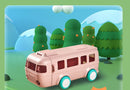 Tritan Straw Bus Water Bottle for Kids, iBuyXi.com