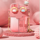 Tritan Straw Bus Water Bottle for Kids, iBuyXi.com