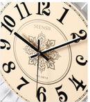 Creative Silent Iron Wall Clock Art Decor, ibuyxi.com