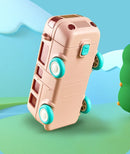 Tritan Straw Bus Water Bottle for Kids, iBuyXi.com