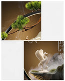 Creative Ceramic Flowing Water Rockery Fountain, ibuyxi.com
