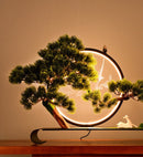 Zen Style Cliff Welcome Pine Bonsai Home Decor, ibuyxi.com