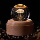 Crystal 3D Universe Ball Night Light with Music Box, ibuyxi.com