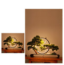 Zen Style Cliff Welcome Pine Bonsai Home Decor, ibuyxi.com