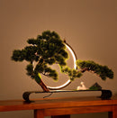 Zen Style Cliff Welcome Pine Bonsai Home Decor, ibuyxi.com
