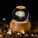Crystal 3D Universe Ball Night Light with Music Box, ibuyxi.com