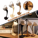Floating and Creative Desktop Decor Coffee Cup Sculpture, ibuyxi.com