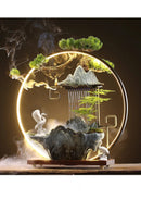 Creative Ceramic Flowing Water Rockery Fountain, ibuyxi.com