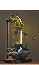 Desktop Fountain Landscape Water Decor Gift, ibuyxi.com