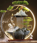Creative Ceramic Flowing Water Rockery Fountain, ibuyxi.com