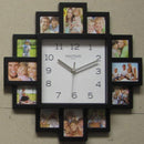 Modern Design Photo Frame With Wall Clock - view 8