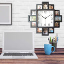 Modern Design Photo Frame With Wall Clock - view 7