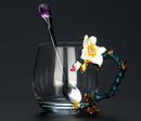 Enamel Glass Coffee Mug Luxury Design - view 9
