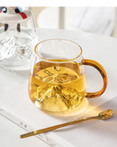 Unique 3D Dog Glass Mug Spoon Lid Gift, ibuyxi.com