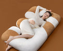 U Shaped Maternity Cushion Cover Pregnant Pillow Case - view 6