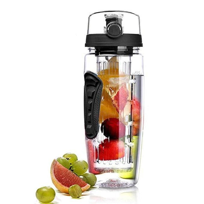 1000ml Fruit Infuser Bottle BPA-Free and Sporty Design, iBuyXi.com