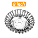  Steel Wire Grass Trimmer Head Rounded Edge Weed Trimmer,Head Grass Brush Removal Grass Tray Plate For Lawnmower, iBuyXi.com