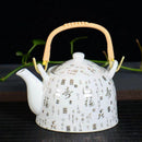Luxurious Blue and White Porcelain Tea Pot, ibuyxi.com