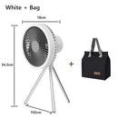 10000mAh Portable Wireless Electric Fan with Tripod Lamp, iBuyXi.com