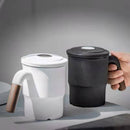 Ceramic Filter Tea Mug Lid and Separation Design - view 5