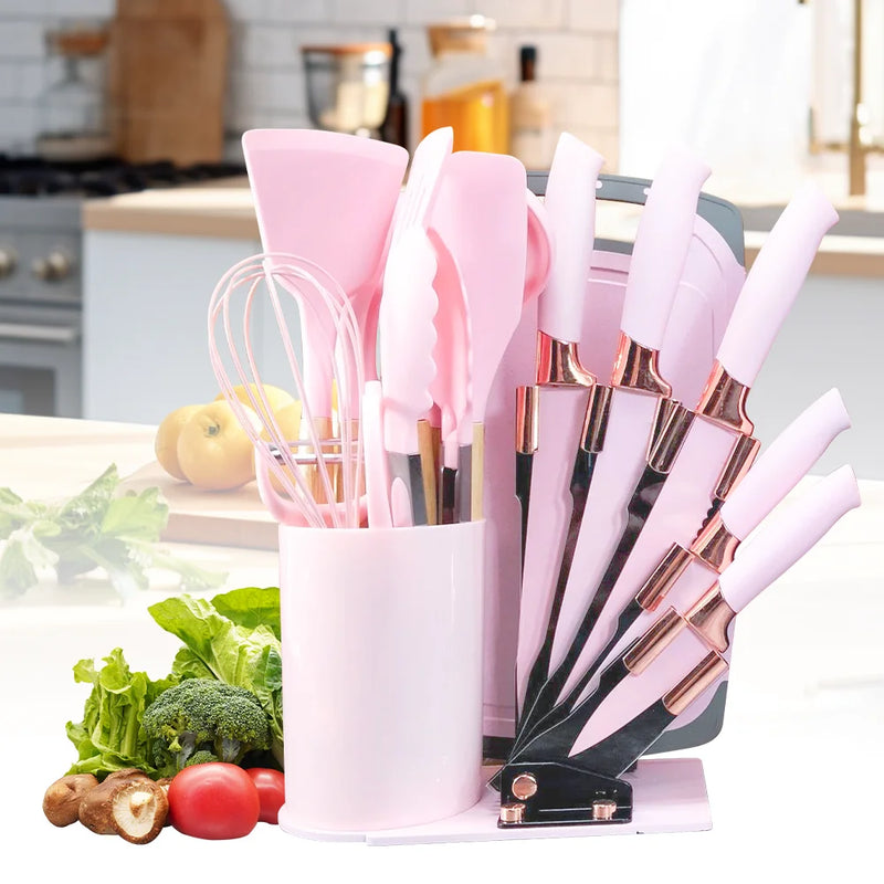 20pcs Heat-Resistant Silicone Kitchen Utensil Set