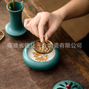 Incense set play incense seal incense spoon incense sweep incense press ceramic incense burner tea ceremony accessories set- ibuyxi.com