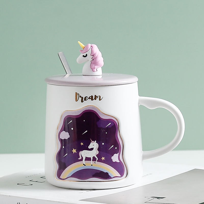 Exquisite 3D Animal Mug Lid Included with Spoon - view 4