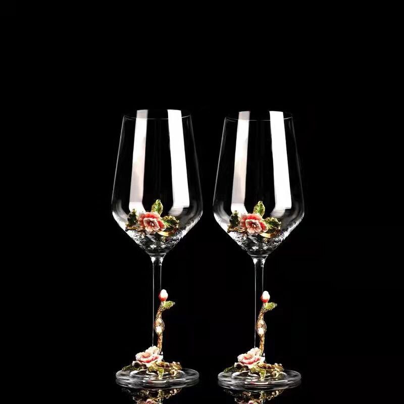 Crystal & Luxury Vintage Wineglass Wine Set, ibuyxi.com