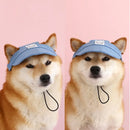 Denim Sun Guard Dog Cap