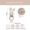 Crochet Animals Baby Rattle