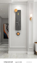 Nordic Creative Rectangular Art Wall Decor Wall Clock, ibuyxi.com