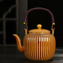 Exquisite Ceramic Teapot Set with Filter and Mug, ibuyxi.com
