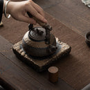 Dead Wood Teapot with Hemp Rope Handle - view 6