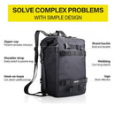 Waterproof Rear Seat Motorcycle Saddle Backpack, ibuyxi.com