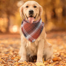 Classic Plaid Large Dog Bandanas