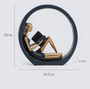 Young Girl Resin Room Accessories For Decoration - view 3