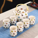 Handmade and Porcelain Ceramic Tea Pot Set, ibuyxi.com