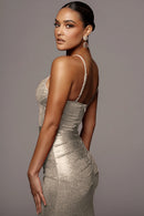 Unlimited Luxury & Sophistication Bodycon Maxi Dress - view 7