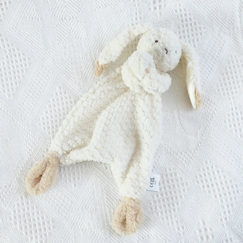 Bunny Rabbit Plush Baby Blanket