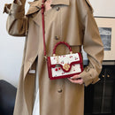 Luxe Sweet Cherry Print Shoulder Bag