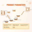 Cat Wall Mounted Perches Climbing Wall Tree, iBuyXi.com