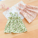 Summer Flower Print Pet Dresses