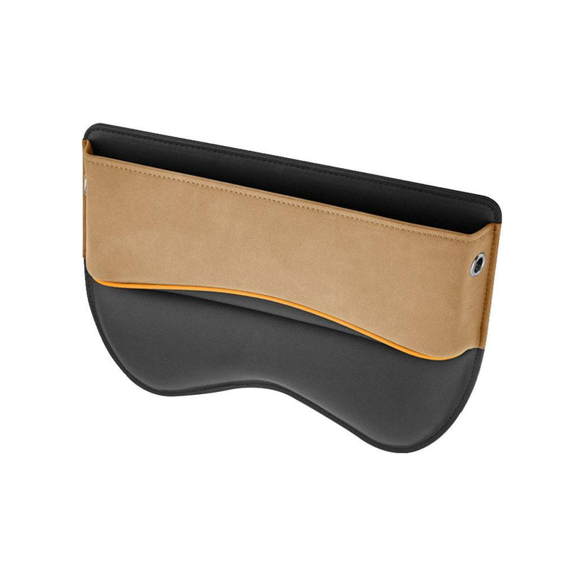 Suede Seat Side Storage Pocket For Car Seat Gap Filler Organizer Box Pu Leather Car Crevice Stowing Tidy Interior Parts, ibuyxi.com