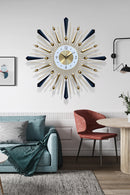 Creative Modern Art Home Decor Wall Clock, Modern Simple Personality Wall Clock, ibuyxi.com